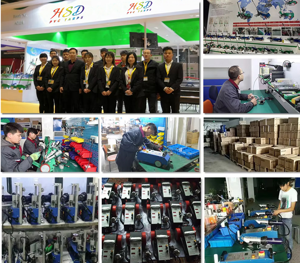 Detailed Images of Hot Air Welding Machine Detailed Images of Hot Air Welding Machine