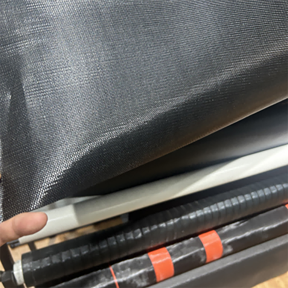 Detailed Images of Greenhouse Debris Collection Tarp Detailed Images of Greenhouse Debris Collection Tarp