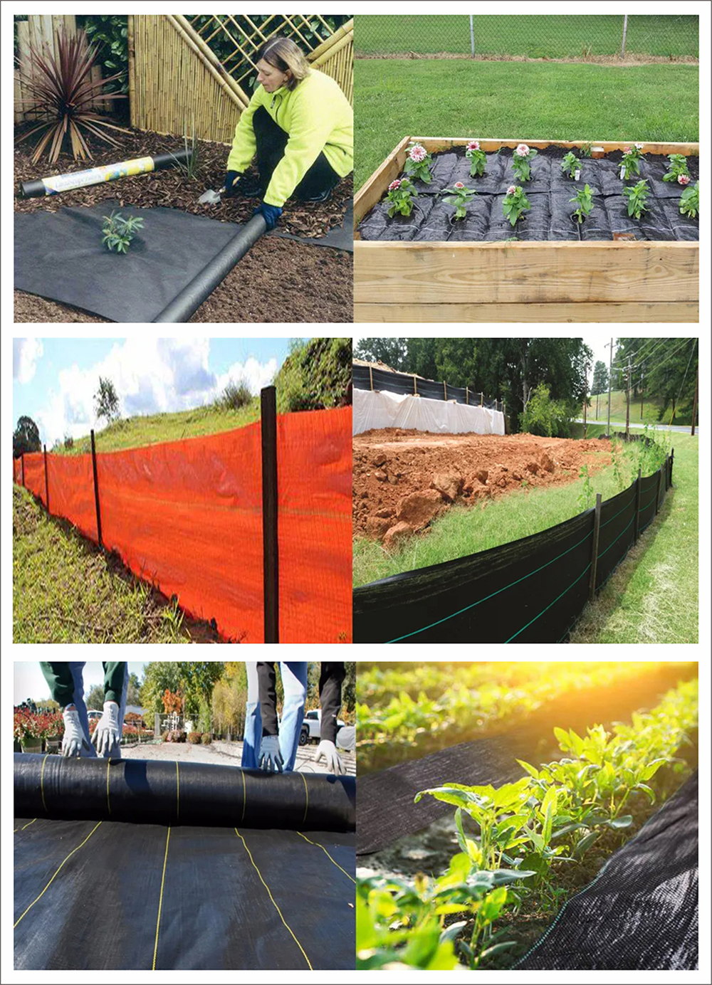 Detailed Images of Greenhouse Debris Collection Tarp Detailed Images of Greenhouse Debris Collection Tarp